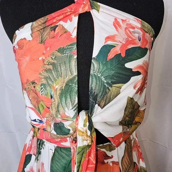 NWT Gianni Bini Charlotte mini floral print dress‎ - Picture 4 of 12